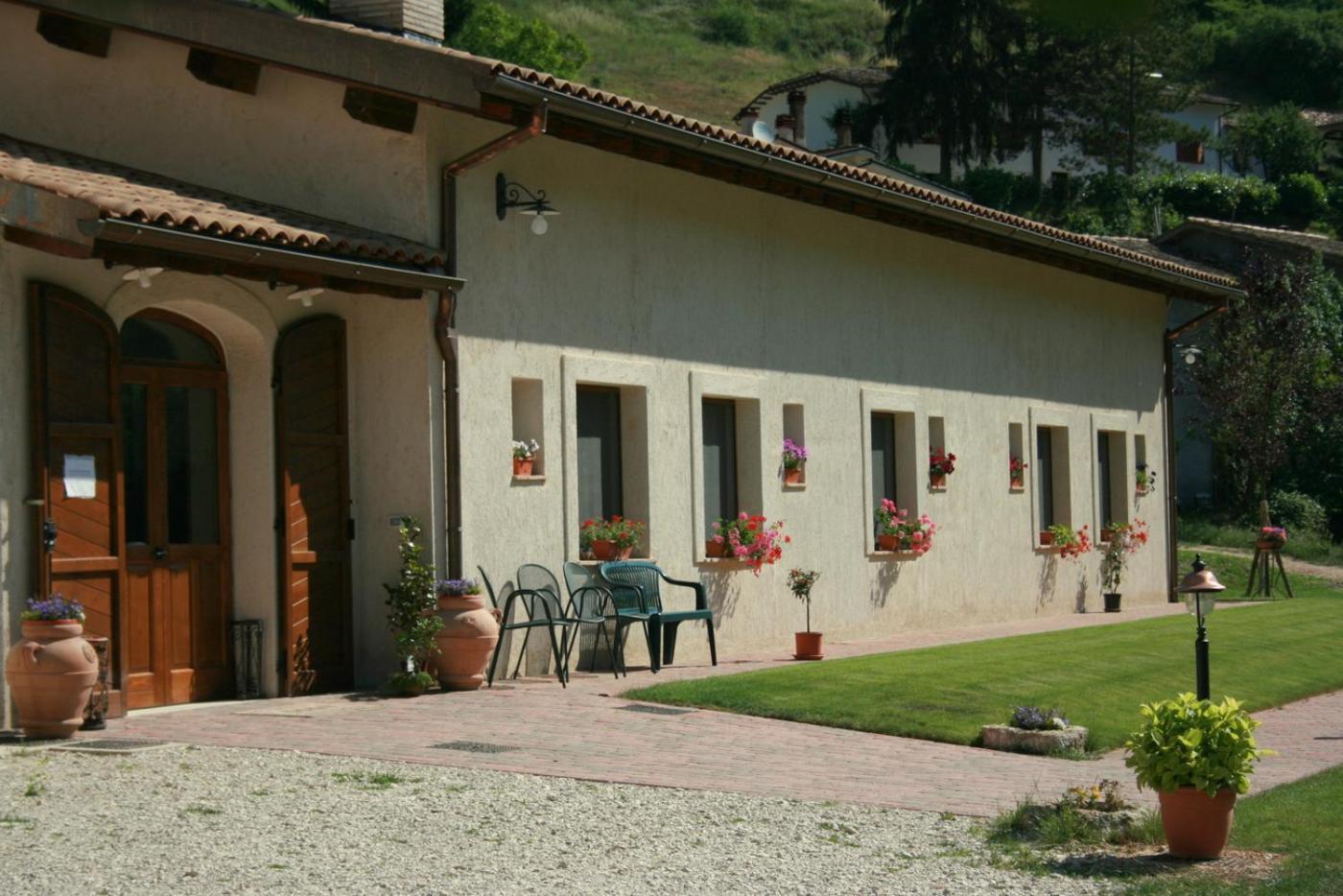 Azienda Agrituristica La Valle Del Sambuco ノルチャ エクステリア 写真